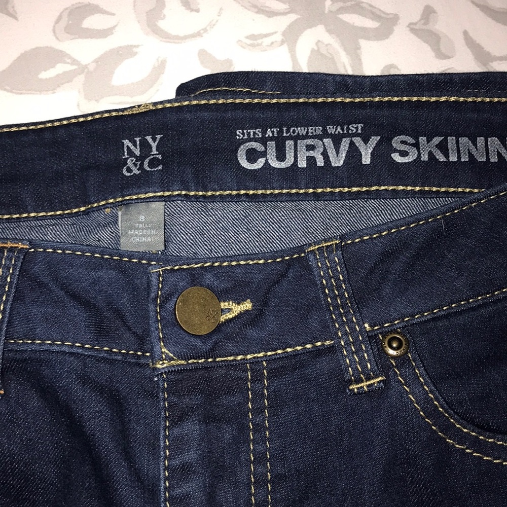 NY& Co Dark wash jeans